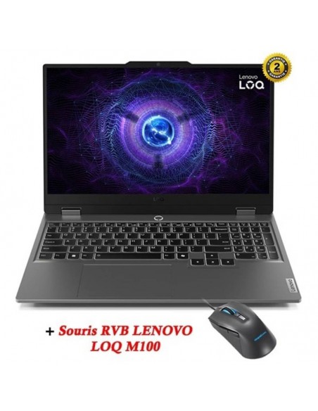 ordinateur portable gamer Lenovo LOQ 15IRX9 i5 écran IPS Full HD ordinateur portable gamer Lenovo LOQ 15IRX9 i5 écran IPS Full HD