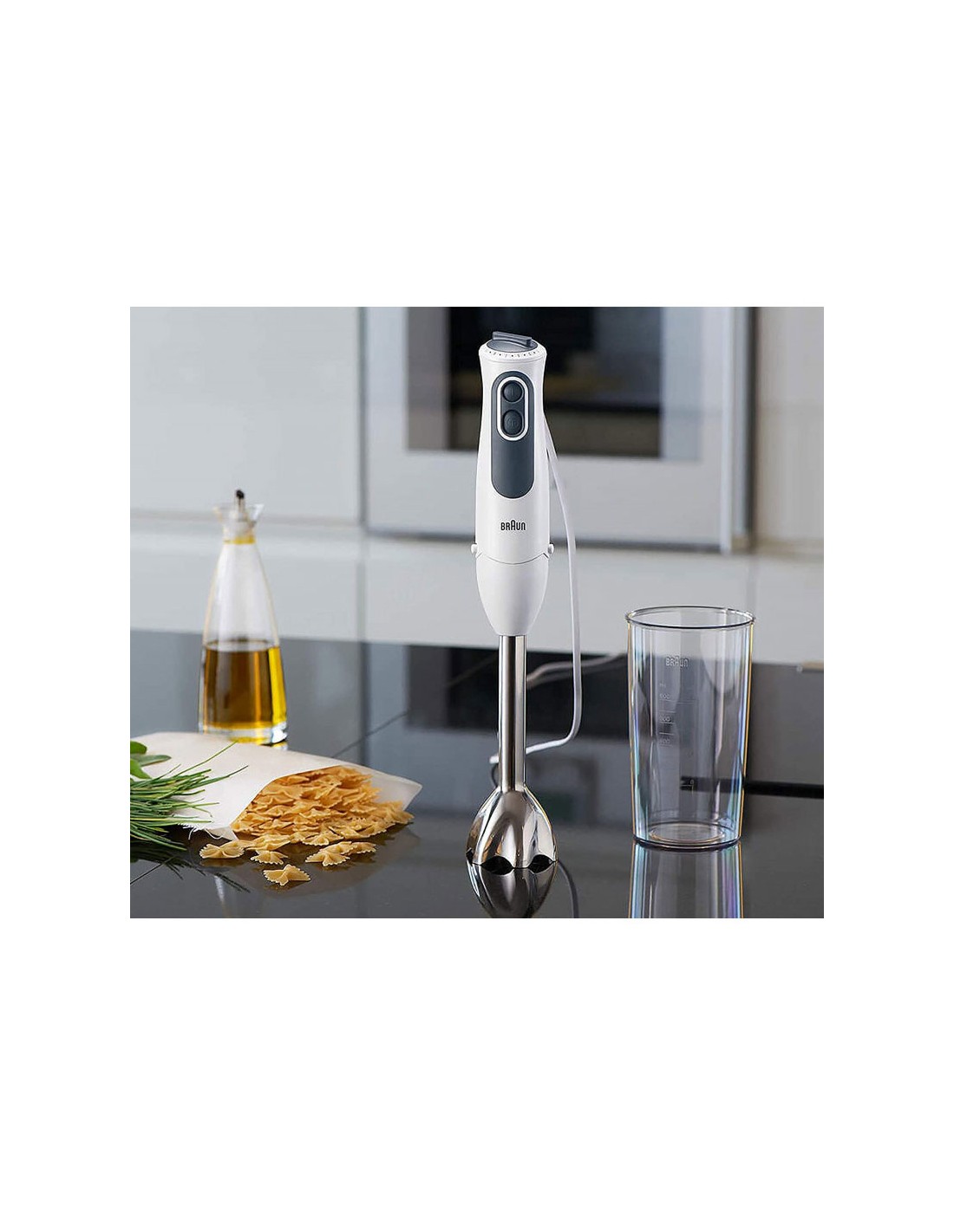 Braun MQ3145WH 750W avec gobelet doseur 600 ml