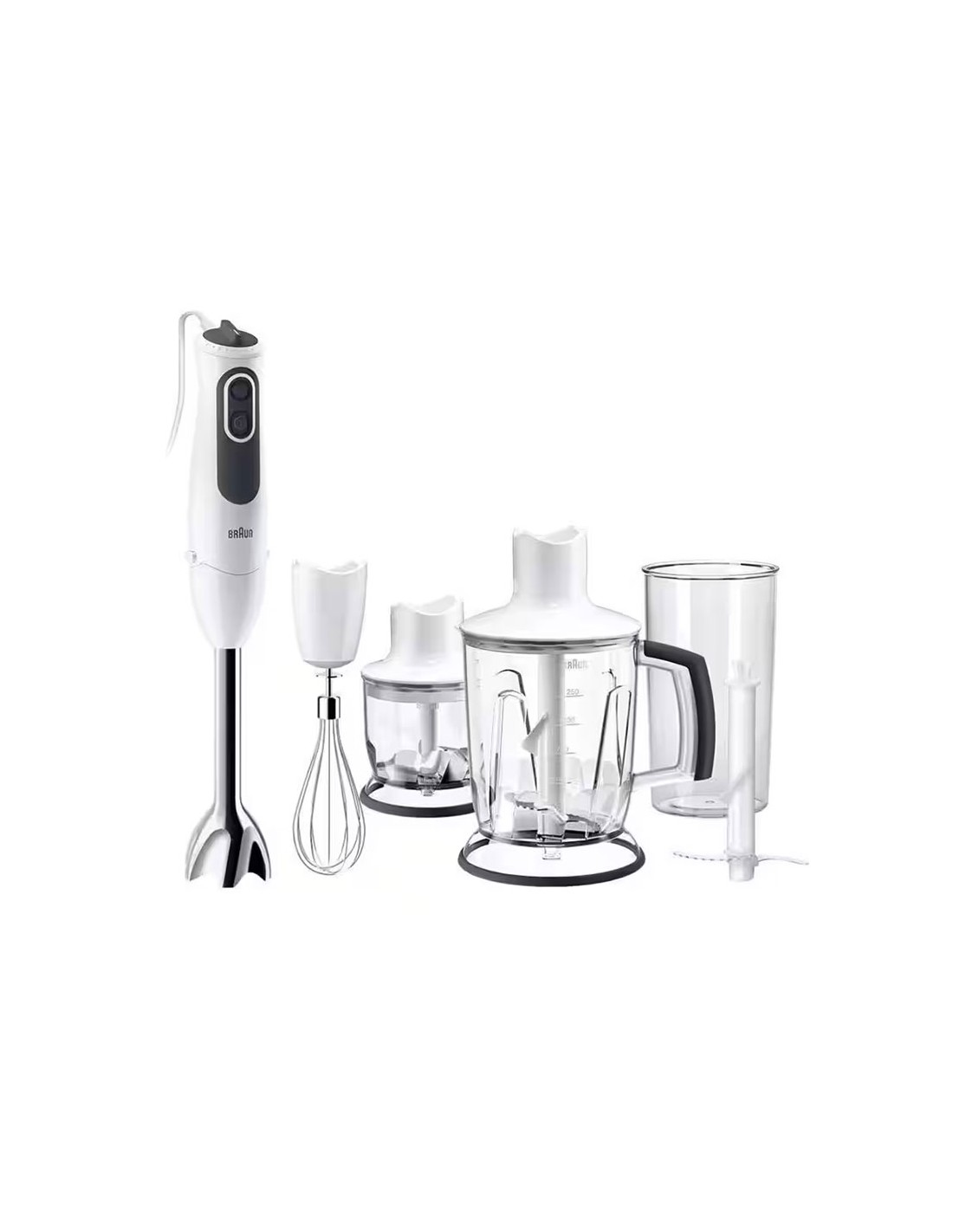 Mixeur plongeant BRAUN MQ3145WH blanc 750W vue principale