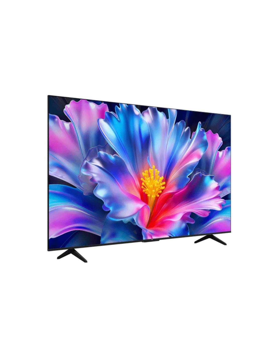 TCL 55 pouces LED 4K Google TV vue avant salon