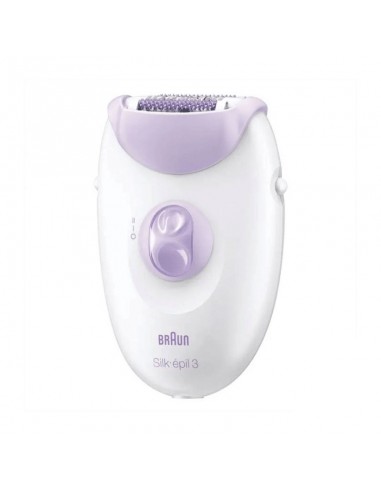 Braun silk epil 3 prix en Tunisie Épilateur SE3-000 Blanc & Violet Braun silk epil 3 prix en Tunisie Épilateur SE3-000 Blanc & Violet