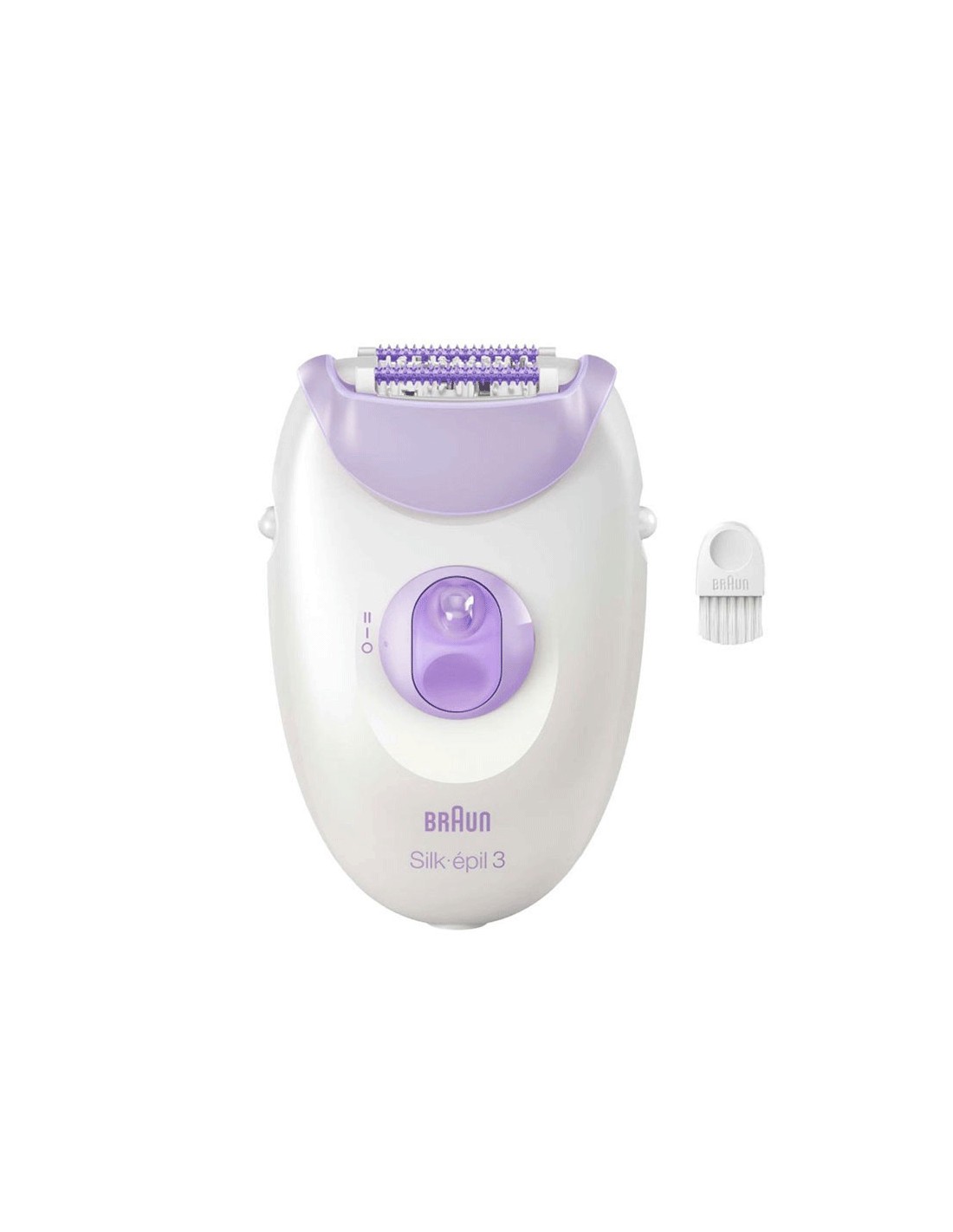Braun silk epil 3 Blanc & Violet avec 20 pincettes