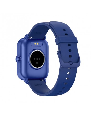 Colmi P81 Blue vue de face avec bracelet sportif Colmi P81 Blue vue de face avec bracelet sportif