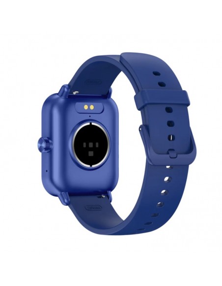 Colmi P81 Blue vue de face avec bracelet sportif Colmi P81 Blue vue de face avec bracelet sportif