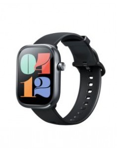 Mibro Watch C4 Gris Foncé vue avant avec écran tactile