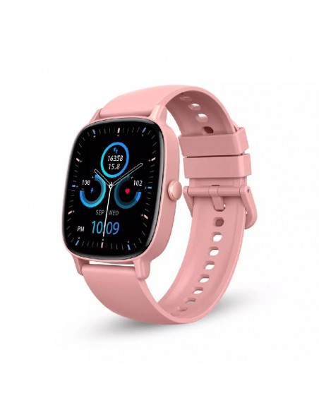 Ksix Pulse Rose vue avant avec écran tactile carré