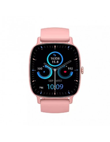 Ksix Pulse Rose affichant les données de suivi sportif