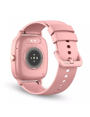 Ksix Pulse Rose avec fonction appels Bluetooth au poignet