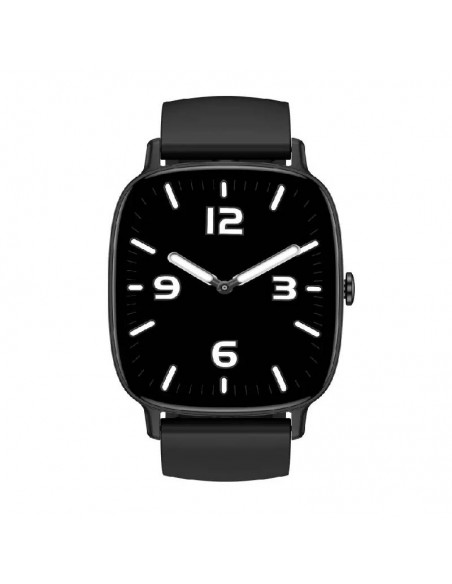 Smartwatch noire KSIX avec appels Bluetooth et bracelet silicone Smartwatch noire KSIX avec appels Bluetooth et bracelet silicone