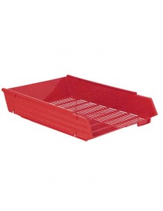 Corbeille à Courrier FAIBO Ajourée Rouge Bordeaux(720104013)