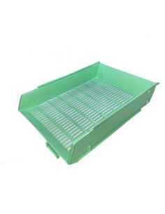 Corbeille à Courrier Ajouré FAIBO Vert Pastel