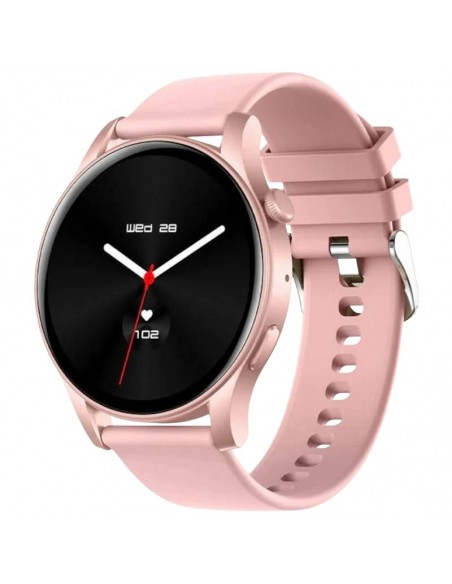 Colmi V73 Rose avec écran AMOLED et bracelet silicone