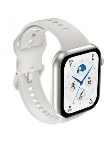 Honor Choice Watch 2i Blanc vue de face élégante Honor Choice Watch 2i Blanc vue de face élégante
