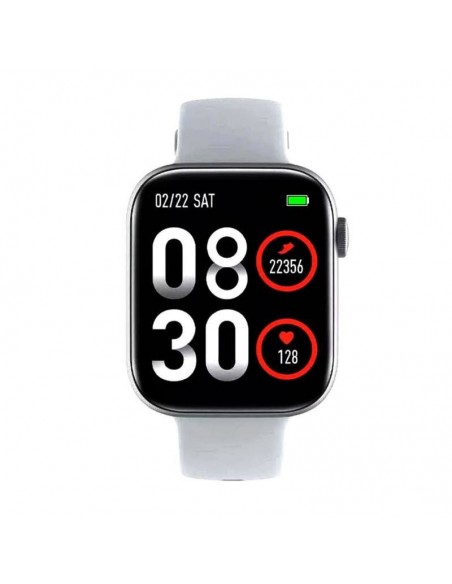 Smartwatch grise Colmi avec bracelet silicone et design moderne Smartwatch grise Colmi avec bracelet silicone et design moderne