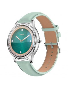 Colmi L28 Vert avec écran AMOLED et bracelet cuir élégant 2
