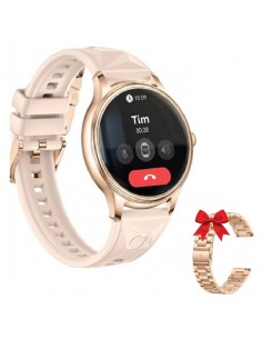 Colmi L28 Steel Gold avec écran AMOLED et bracelet acier