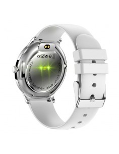 Colmi V89 Silver avec écran AMOLED et bracelet silicone 2