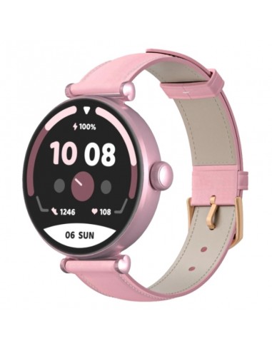 Kieslect Watch Pura Rose avec écran AMOLED lumineux et élégant Kieslect Watch Pura Rose avec écran AMOLED lumineux et élégant