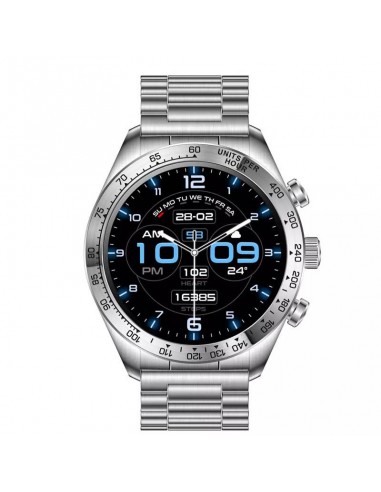 Montre connectée Ksix argentée avec bracelet universel Montre connectée Ksix argentée avec bracelet universel