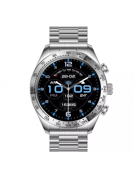 Montre connectée Ksix argentée avec bracelet universel Montre connectée Ksix argentée avec bracelet universel