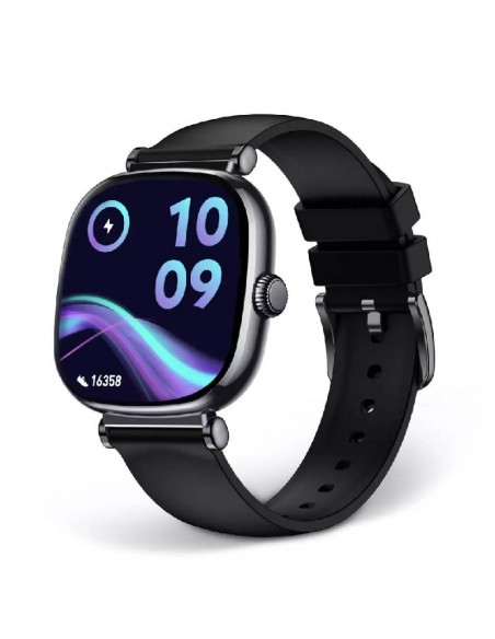 Smartwatch Ksix noire avec cadran tactile et design moderne Smartwatch Ksix noire avec cadran tactile et design moderne