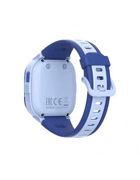 Smartwatch enfant bleue équipée d’une carte nano-SIM pratique Smartwatch enfant bleue équipée d’une carte nano-SIM pratique