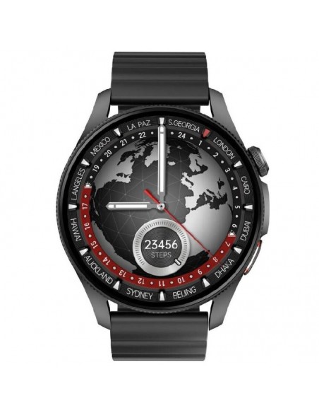 Smartwatch Ksix noire avec GPS intégré pour activités sportives Smartwatch Ksix noire avec GPS intégré pour activités sportives