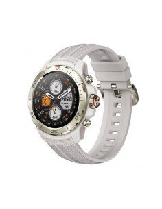 Mibro GS Explorer Blanc avec écran AMOLED lumineux et boîtier robuste
