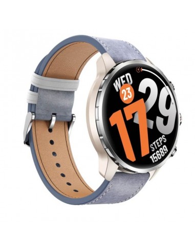 Montre Kieslect KR3 Denim Blue avec écran AMOLED circulaire