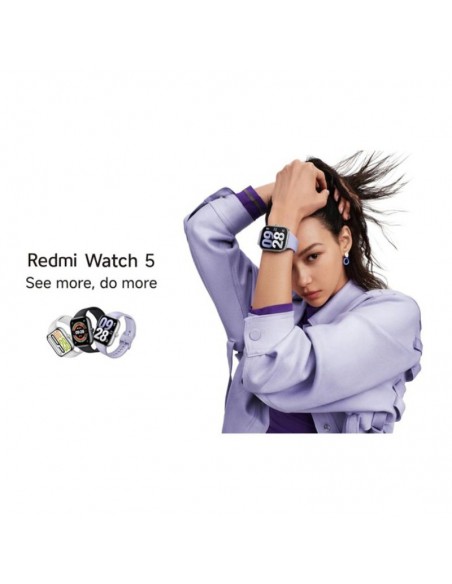 Redmi Watch 5 Lavender Purple et son bracelet violet élégant Redmi Watch 5 Lavender Purple et son bracelet violet élégant