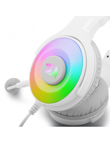 Micro Casque Gamer Redragon Pandora H350 RGB Blanc(H270-MENTO-RGB) Micro Casque Gamer Redragon Pandora H350 RGB Blanc(H270-MENTO-RGB)
