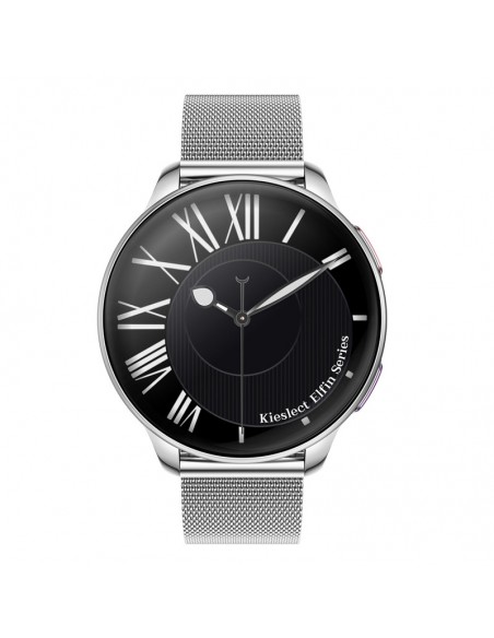 Montre connectée femme argent élégante avec bracelet fin confortable Montre connectée femme argent élégante avec bracelet fin confortable