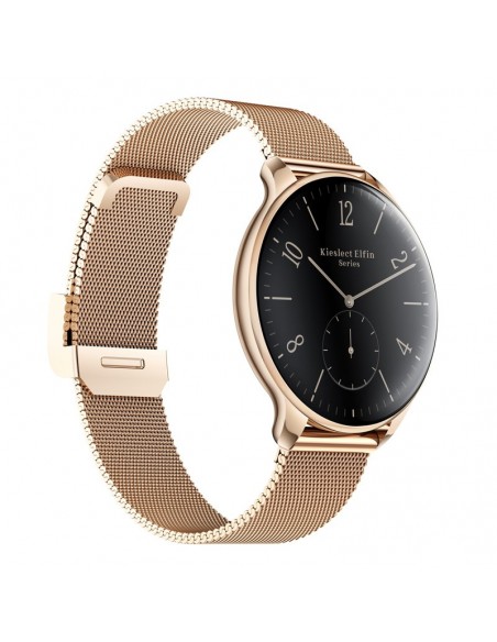 Smartwatch femme AMOLED affichant notifications et suivi santé quotidien Smartwatch femme AMOLED affichant notifications et suivi santé quotidien