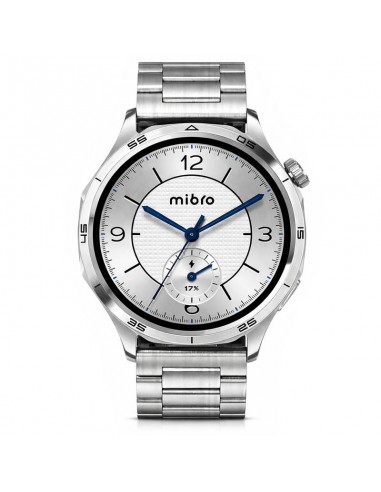 Mibro Watch GT Silver avec écran AMOLED rond haute définition Mibro Watch GT Silver avec écran AMOLED rond haute définition