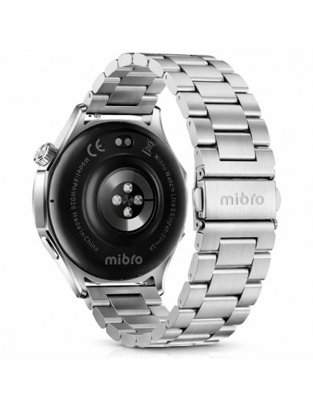 Mibro Watch GT Silver affichant le suivi sportif quotidien Mibro Watch GT Silver affichant le suivi sportif quotidien