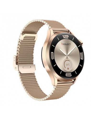 Smartwatch femme Gold avec bracelet silicone pour le sport Smartwatch femme Gold avec bracelet silicone pour le sport