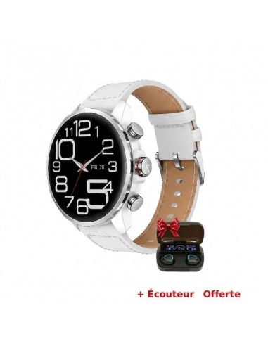 Kieslect Calling Watch Kr 3 Blanc avec écran AMOLED rond Kieslect Calling Watch Kr 3 Blanc avec écran AMOLED rond