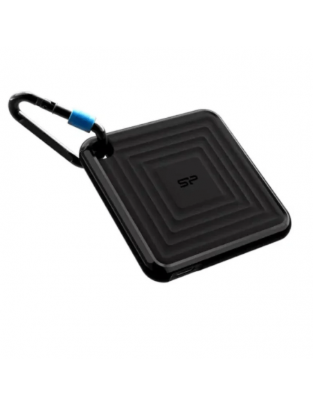 Disque Dur Externe Silicon Power 512Go Ssd Pc60 Usb 3.2 Type-c -Noir (SP512GBPSDPC60CK)
