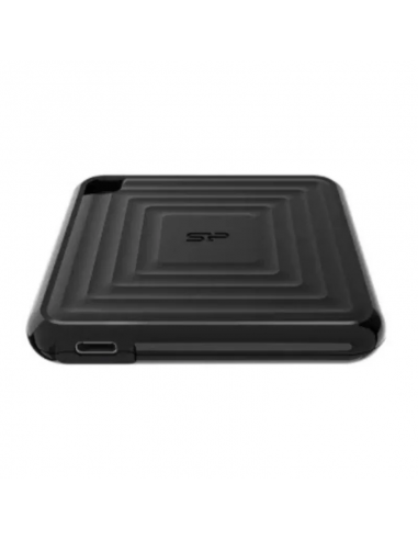 Disque Dur Externe Silicon Power 512Go Ssd Pc60 Usb 3.2 Type-c -Noir (SP512GBPSDPC60CK)