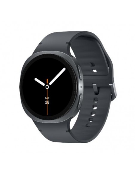 Samsung Galaxy Watch8 44mm SM-L330NDAAMEA vue de face graphite Samsung Galaxy Watch8 44mm SM-L330NDAAMEA vue de face graphite