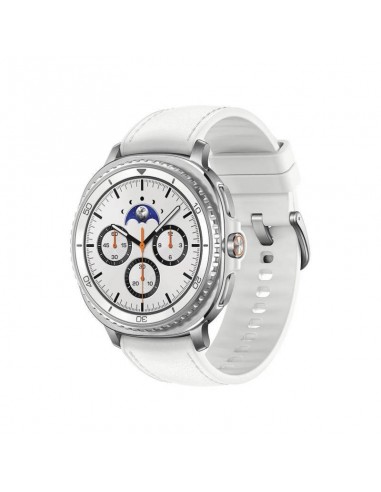 Samsung Galaxy Watch 8 Classic SM-L500NZWALTA vue de face blanche Samsung Galaxy Watch 8 Classic SM-L500NZWALTA vue de face blanche