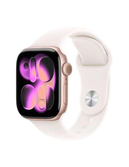 Apple Watch Series 11 MEU44ZR/A Rose Gold vue de face