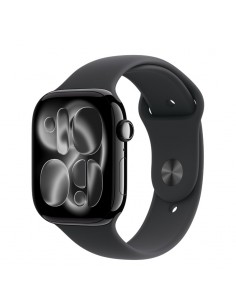 Apple Watch Series 11 MEUX4ZR/A vue avant écran noir