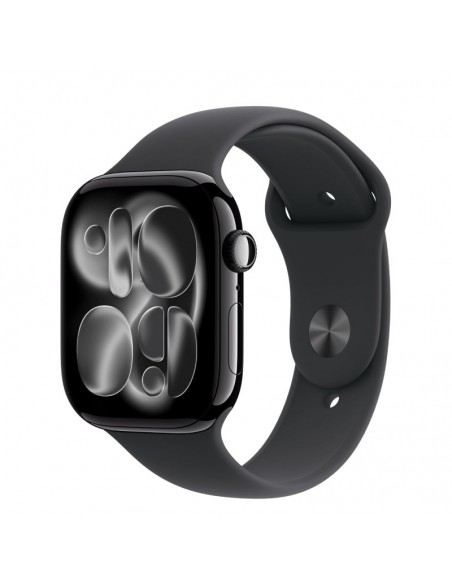 Apple Watch Series 11 MEUX4ZR/A vue avant écran noir Apple Watch Series 11 MEUX4ZR/A vue avant écran noir