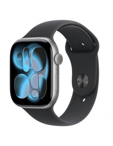 MEV44MP/A Apple Watch Series 11 gris sidéral bracelet noir MEV44MP/A Apple Watch Series 11 gris sidéral bracelet noir
