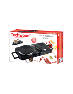 Plaque électrique TECHWOOD TPE-2506 / 2 feux / 2500W(TPE-2506) 2
