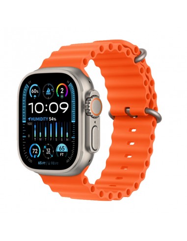 MREH3NF/A Apple Watch Ultra 49mm titane bracelet Orange Océan MREH3NF/A Apple Watch Ultra 49mm titane bracelet Orange Océan