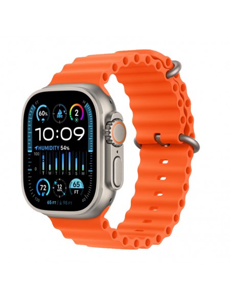 MREH3NF/A Apple Watch Ultra 49mm titane bracelet Orange Océan MREH3NF/A Apple Watch Ultra 49mm titane bracelet Orange Océan