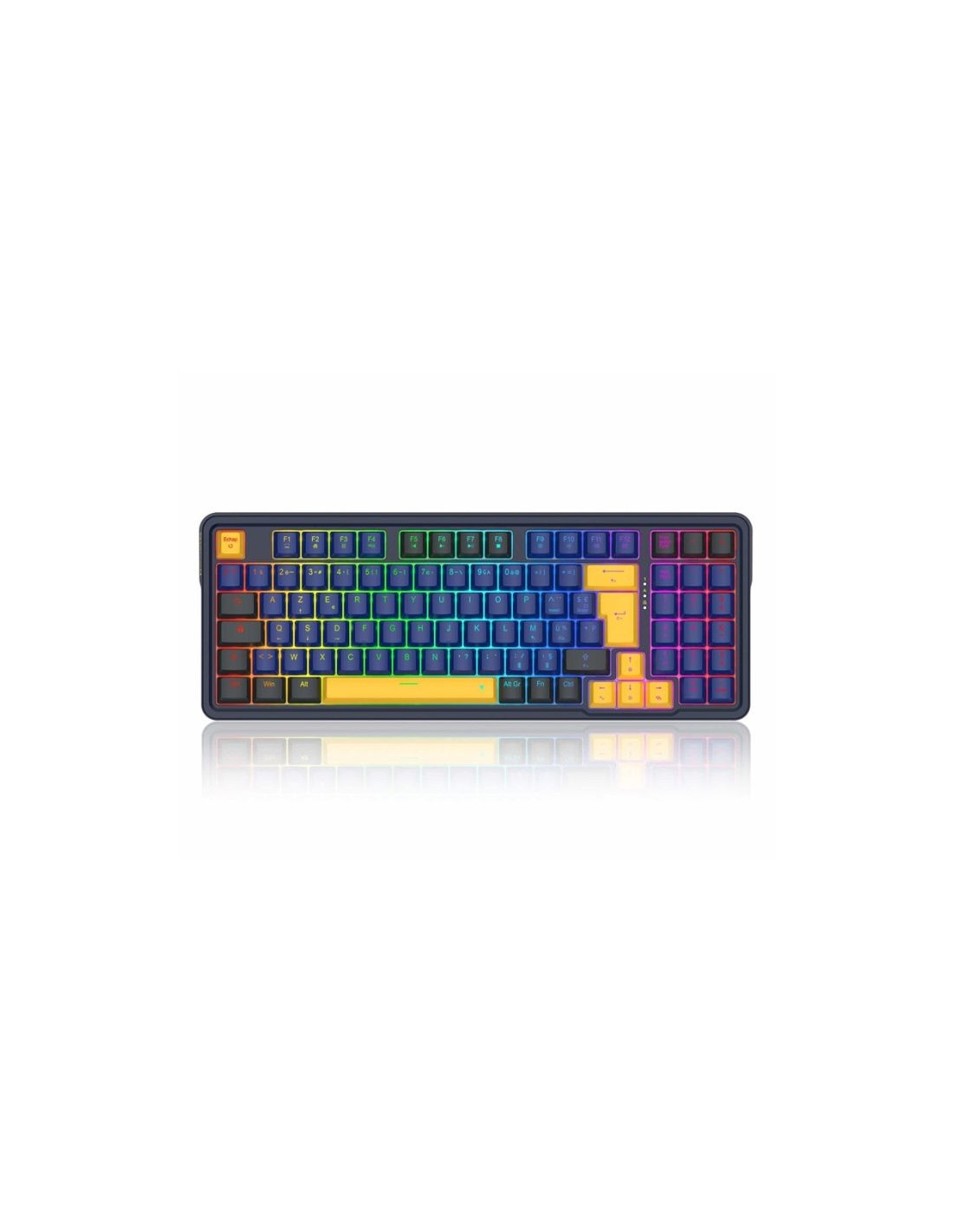 Clavier compact 96% avec 104 touches Azerty Redragon Gloria K664