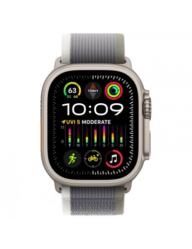 Apple Watch Ultra 2 49 mm boîtier titane naturel